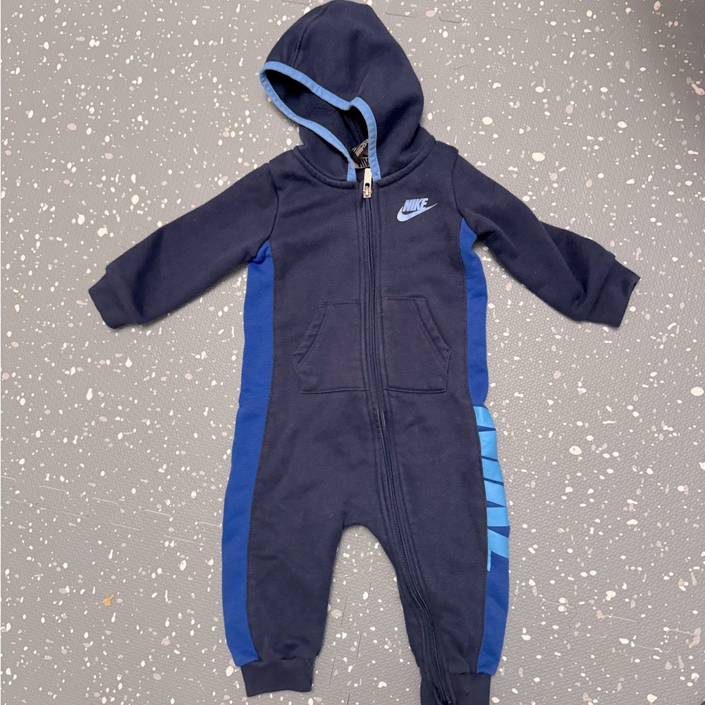 Nike hooded coveralls, tracksuit, hoodie, full zip-long - tricot